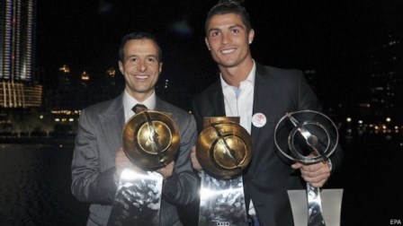 Ronaldo gave his agent a Greek...
