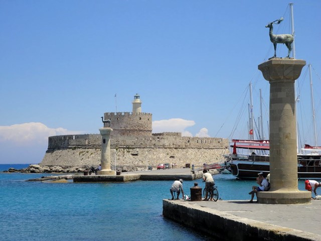 Νew Marina on the island of...