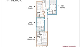 Квартира 49 m² В Ларнаке