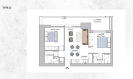 Апартамент 84 m² в Атина