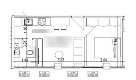 Διαμέρισμα 40 μ² στη Θεσσαλονίκη