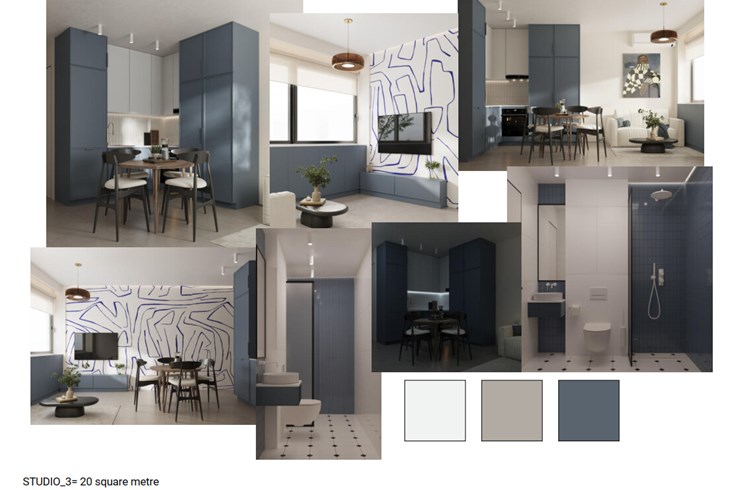 Flat 83 m² in Thessaloniki