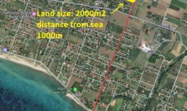 Парцел 2000 m² в Халкидики